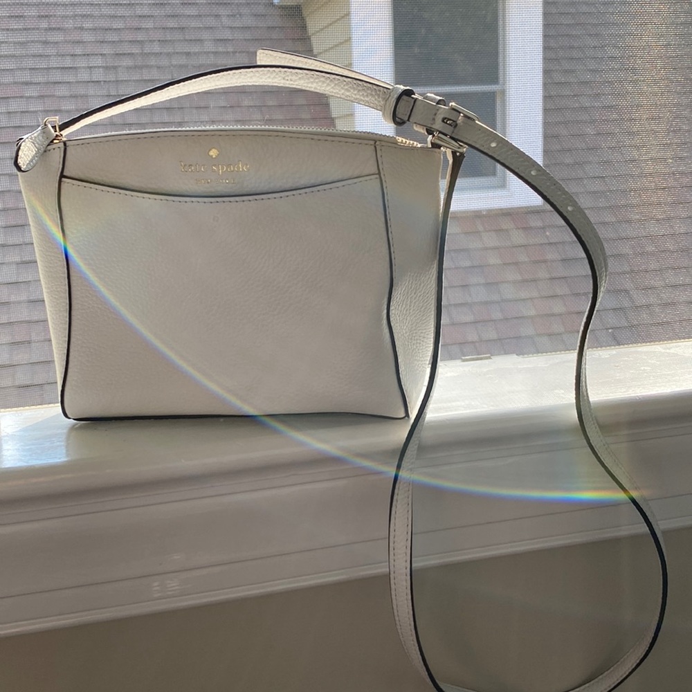 White Kate spade Monica crossbody bag
